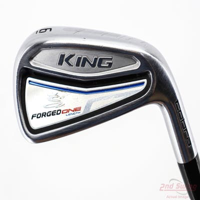 Cobra King Forged One Length Single Iron 6 Iron Dynamic Gold Tour Issue X100 Steel X-Stiff Right Handed 37.75in