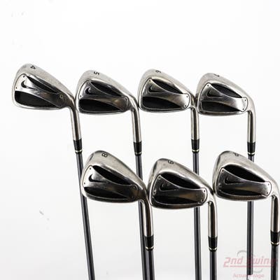 Nike Slingshot Iron Set 4-PW Stock Graphite Shaft Graphite Stiff Right Handed +1/4"