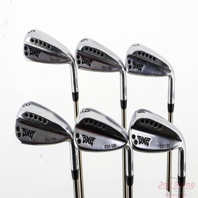 PXG 0311 SGI GEN2 Chrome Iron Set 5-PW UST Mamiya Recoil ES 460 Graphite Regular Right Handed +1/4"