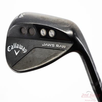 Callaway Jaws Raw Black Plasma Wedge Sand SW 56° 10 Deg Bounce S Grind Dynamic Gold Spinner TI Steel Wedge Flex Right Handed 35.5in