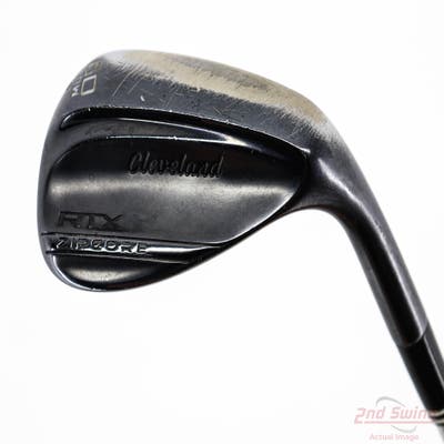 Cleveland RTX ZipCore Black Satin Wedge Lob LW 60° 6 Deg Bounce Stock Steel Shaft Steel Wedge Flex Right Handed 35.5in