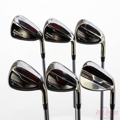 Cobra King F6 Iron Set 6-GW Cobra Matrix Q4 Red Tie Graphite Regular Right Handed STD