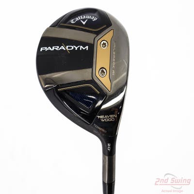 Callaway Paradym Fairway Wood 7 Wood 7W 20° PX HZRDUS Silver Gen4 60 Graphite Regular Right Handed 43.0in