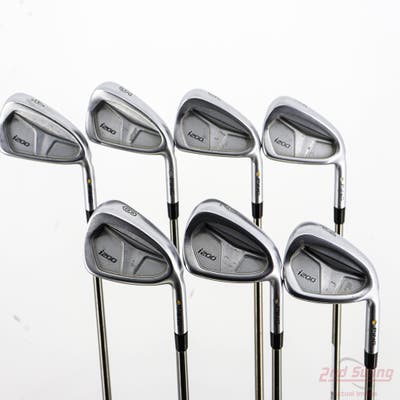 Ping i200 Iron Set 4-PW UST Recoil Prototype 95 F4 Steel Stiff Right Handed Yellow Dot +1"