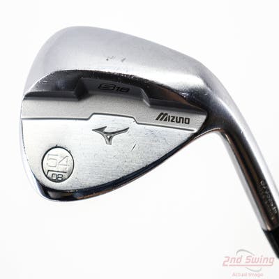 Mizuno S18 White Satin Wedge Sand SW 54° 8 Deg Bounce True Temper Dynamic Gold Steel Wedge Flex Right Handed 35.5in