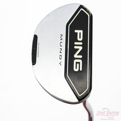 Ping 2023 Mundy Putter Straight Arc Steel Right Handed Black Dot 34.75in