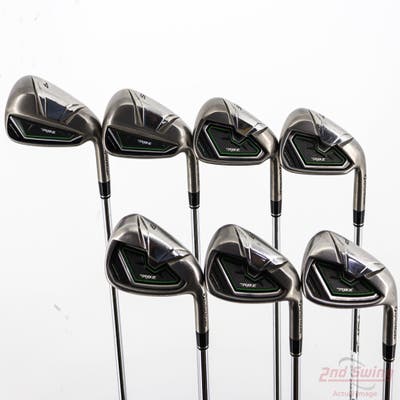 TaylorMade RocketBallz Iron Set 4-PW Stock Steel Shaft Steel Regular Right Handed +1/2"