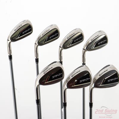 TaylorMade Stealth HD Iron Set 5-GW Fujikura Speeder NX 50 Graphite Regular Left Handed +1/4"