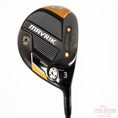 Callaway Mavrik Max Fairway Wood 3 Wood 3W 15° UST Mamiya Helium Black 5 Graphite Senior Right Handed 43.25in