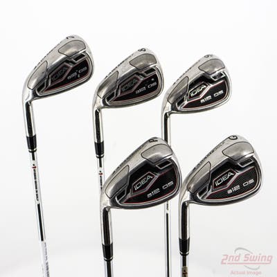 Adams Idea A12 OS Iron Set 7-PW GW Stock Steel Shaft Steel Regular Left Handed STD