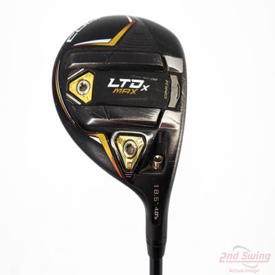 Cobra LTDx Max Fairway Wood 5 Wood 5W 17.5° UST Mamiya Nanocore Black 5 Graphite Senior Right Handed 42.75in