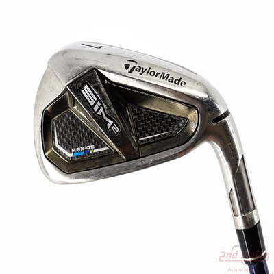 TaylorMade SIM2 MAX OS Single Iron 7 Iron Fujikura Ventus Blue 6 Graphite Regular Right Handed 37.25in