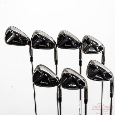 TaylorMade 2016 M2 Iron Set 5-PW AW TM Reax 88 HL Steel Stiff Right Handed +1/4"