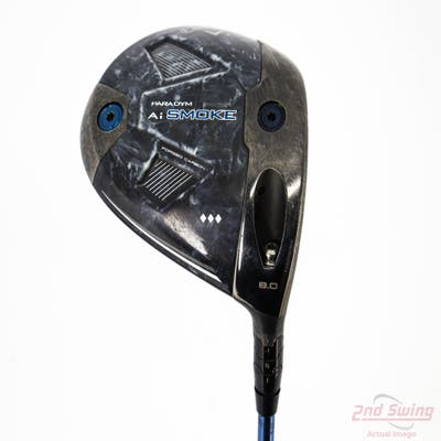 Callaway Paradym Ai Smoke TD Driver 8° HZRDUS Smoke Blue RDX PVD 70 Graphite Tour X-Stiff Right Handed 45.25in