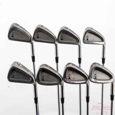 Titleist DCI Black Iron Set 3-PW Stock Steel Shaft Steel Regular Right Handed +1/2"