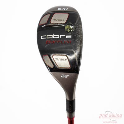 Cobra Baffler T Rail Hybrid 6 Hybrid 28° Cobra Tour AD Baffler Graphite Senior Right Handed 39.25in