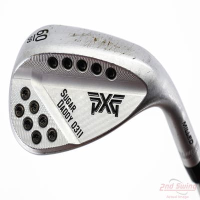 PXG 0311 Sugar Daddy Milled Chrome Wedge Lob LW 60° 9 Deg Bounce TT Elevate Tour VSS Pro Steel X-Stiff Right Handed 36.0in