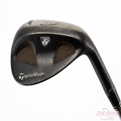 TaylorMade Rac Black TP Wedge Sand SW 56° 12 Deg Bounce Stock Steel Shaft Steel Wedge Flex Right Handed 35.75in