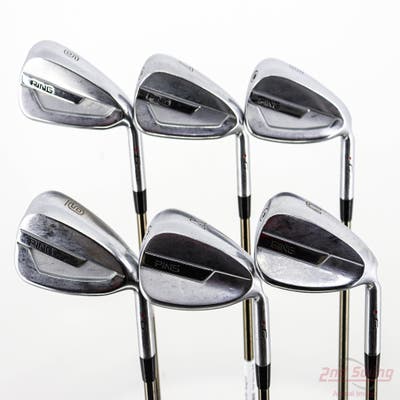 Ping G700 Iron Set 6-PW AW UST Recoil 780 ES SMACWRAP Graphite Regular Right Handed Red dot STD