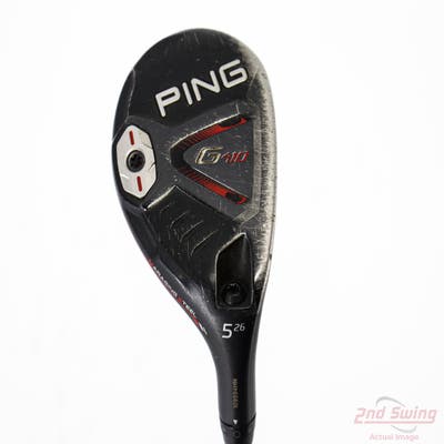 Ping G410 Hybrid 5 Hybrid 26° Mitsubishi Tensei CK 80 Orange Graphite Regular Right Handed 40.5in