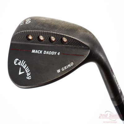 Callaway Mack Daddy 4 Black Wedge Lob LW 60° 12 Deg Bounce W Grind Dynamic Gold Tour Issue 115 Steel Stiff Right Handed 35.0in