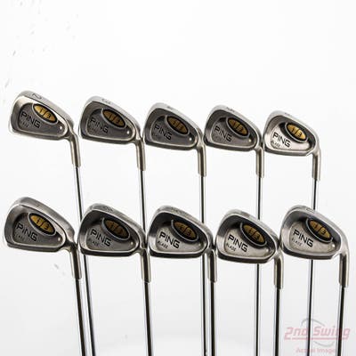 Ping i3 Blade Iron Set 2-GW Ping JZ Steel Stiff Right Handed Silver Dot +1/2"