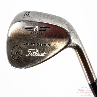 Titleist Vokey Oil Can Wedge Gap GW 52° 8 Deg Bounce True Temper Dynamic Gold Steel Wedge Flex Right Handed 35.75in