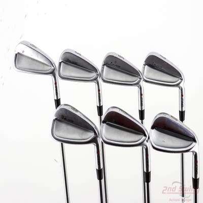 Ping iBlade Iron Set 4-PW Dynamic Gold Tour Issue X100 Steel X-Stiff Right Handed Red dot +1/4"