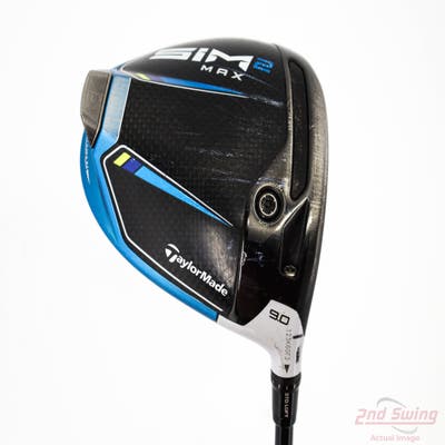 TaylorMade SIM2 MAX Driver 9° MCA Tensei AV Blue Raw 60 Graphite Stiff Right Handed 46.0in