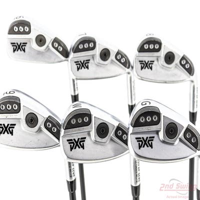 PXG 0311 XP GEN5 Chrome Iron Set 6-GW FST KBS MAX Graphite 65 Graphite Senior Right Handed -1/2"