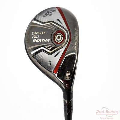 Callaway 2015 Great Big Bertha Fairway Wood 3 Wood 3W 15° MRC Kuro Kage Black TiNi 50 Graphite Regular Right Handed 43.5in