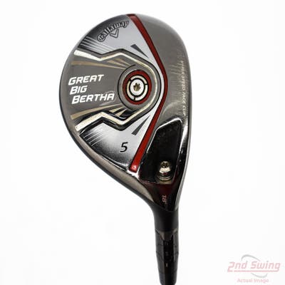 Callaway 2015 Great Big Bertha Fairway Wood 5 Wood 5W 18° Kuro Kage Dual-Core Tini 50 Graphite Senior Right Handed 43.0in