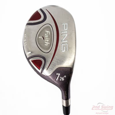 Ping Faith Fairway Wood 7 Wood 7W 26° Ping ULT 200 Ladies Graphite Ladies Right Handed 41.5in