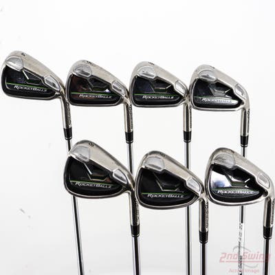 TaylorMade Rocketballz HL Iron Set 4-PW TM Lite Steel Stiff Right Handed STD