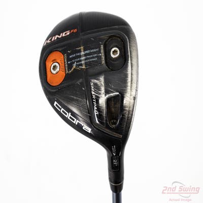 Cobra King F6 Fairway Wood 7-8 Wood 7-8W 21° Cobra Matrix 65Q4 Red Tie Graphite Regular Right Handed 40.5in