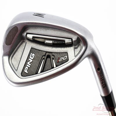 Ping I20 Single Iron Pitching Wedge PW UST Mamiya Recoil 65 F2 Graphite Senior Right Handed Black Dot 35.25in