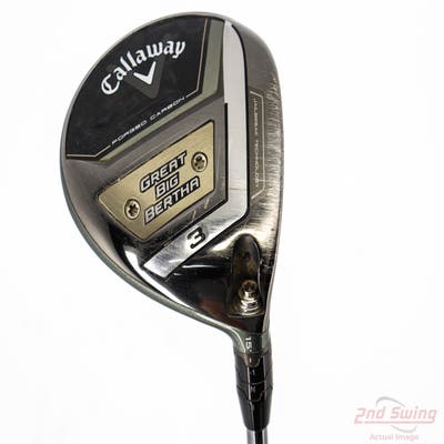 Callaway Great Big Bertha 23 Fairway Wood 3 Wood 3W 15° UST Helium Nanocore IP 40 Graphite Senior Right Handed 43.25in