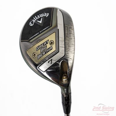 Callaway Great Big Bertha 23 Fairway Wood 7 Wood 7W 21° UST Helium Nanocore IP 40 Graphite Senior Right Handed 42.25in