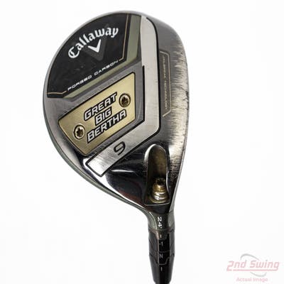 Callaway Great Big Bertha 23 Fairway Wood 9 Wood 9W 24° UST Helium Nanocore IP 40 Graphite Ladies Right Handed 40.5in