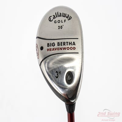 Callaway Big Bertha Heavenwood Hybrid 3 Hybrid 20° Callaway RCH 75w Graphite Regular Right Handed 40.25in