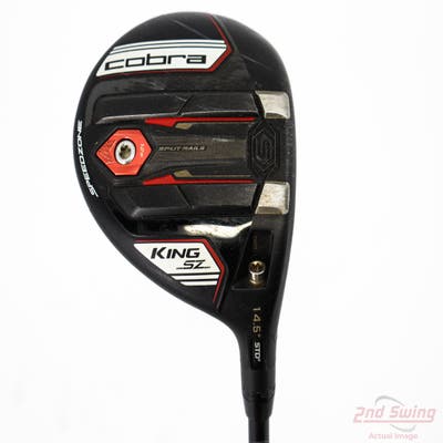 Cobra KING SpeedZone Fairway Wood 3 Wood 3W 14.5° UST Mamiya Helium Black 4 Graphite Senior Right Handed 43.0in