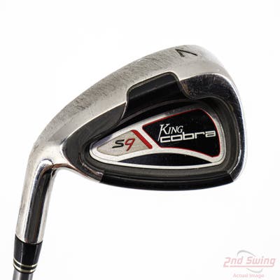 Cobra S9 Single Iron 7 Iron Cobra Graphite Design YS-5.1+ Graphite Regular Left Handed 37.25in