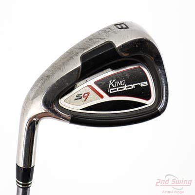 Cobra S9 Single Iron 8 Iron Cobra Graphite Design YS-5.1 Graphite Regular Left Handed 35.75in