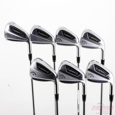 Callaway Apex Ai200 Iron Set 5-PW AW Dynamic Gold Mid 100 Steel Stiff Right Handed STD