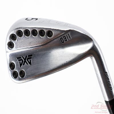 PXG 0311 Chrome Single Iron 5 Iron True Temper Dynamic Gold R300 Steel Regular Right Handed 38.5in