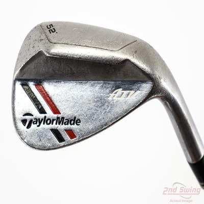 TaylorMade ATV Wedge Gap GW 52° ATV FST KBS Wedge Steel Wedge Flex Right Handed 35.75in