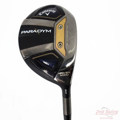 Callaway Paradym Fairway Wood Heaven Wood 20° Mitsubishi Kai'li Red 70 Graphite Stiff Right Handed 43.0in