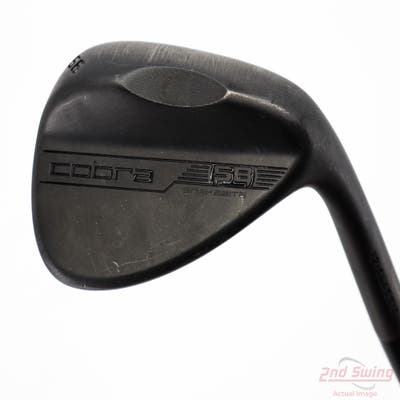 Cobra 2023 KING SB Black QPQ Wedge Sand SW 56° 12 Deg Bounce C Grind FST KBS Hi-Rev 2.0 Steel Stiff Right Handed 35.5in