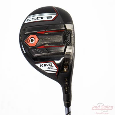 Cobra KING SpeedZone Fairway Wood 3 Wood 3W 14.5° Cobra Matrix 65Q4 Red Tie Graphite Regular Right Handed 43.25in