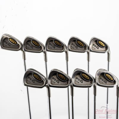 Ping i3 Oversize Iron Set 3-PW SW Ping JZ Steel Stiff Right Handed Maroon Dot +1/2"